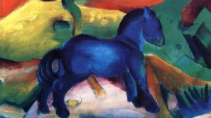„Blaue Pferdchen“ von Franz Marc