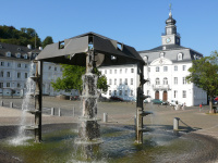 Saarbrücken Castle square