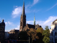 Johanneskirche Saarbrücken von außen