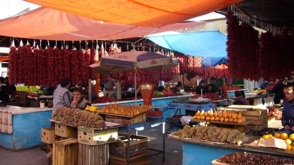 Marché à Tbilissi Marché à Tbilissi