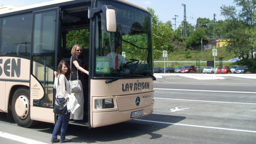 Bus bei Stadtrundfahrt