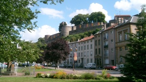 Sierck les Bains Lorraine France Burg Foto: Wikipedia (Christian Ries)