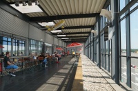 Flughafen Saarbrücken Besucherterrasse