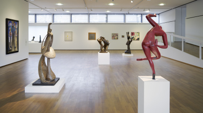 Innenansicht Moderne Galerie, Trakt A (Foto: Felix Krebs)