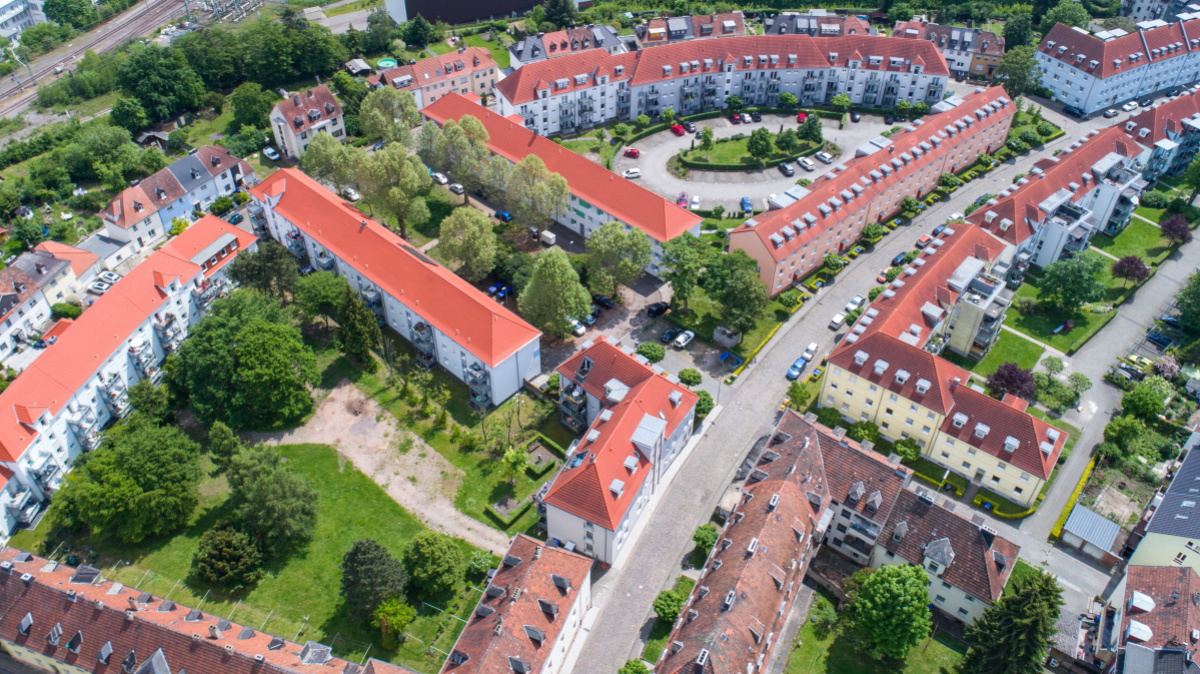 Luftbild Bülowviertel