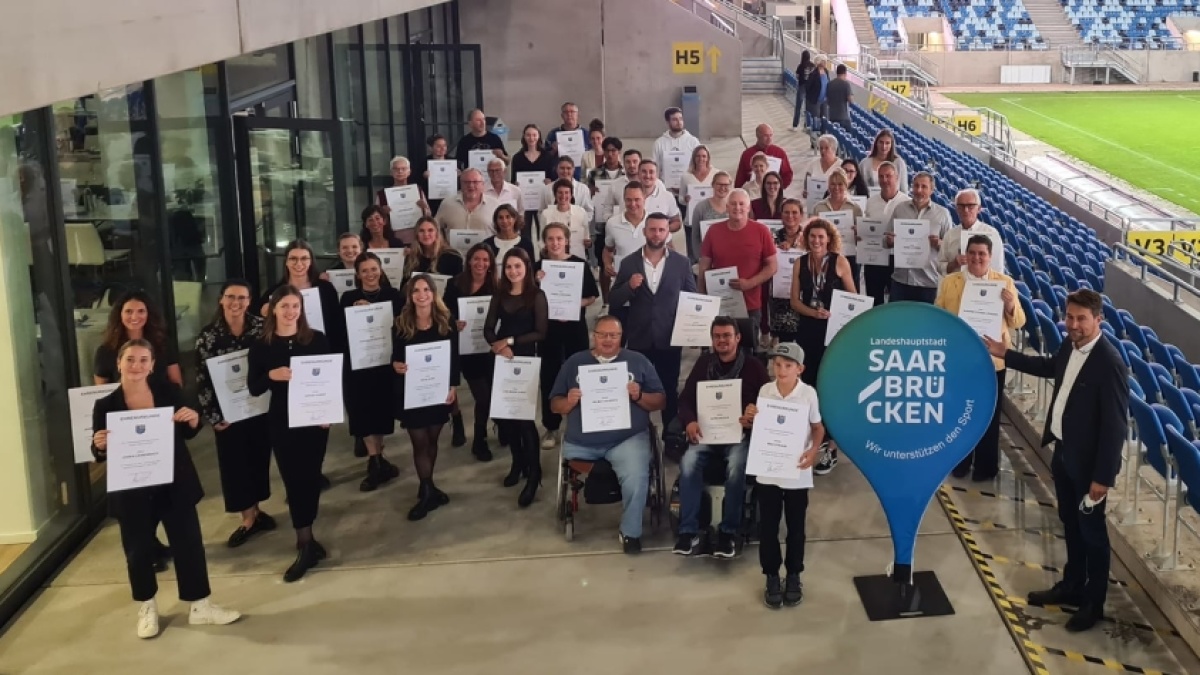 OB Conradt ehrt Saarbrücker Sportlerinnen und Sportler am 23. September im Ludwigspark