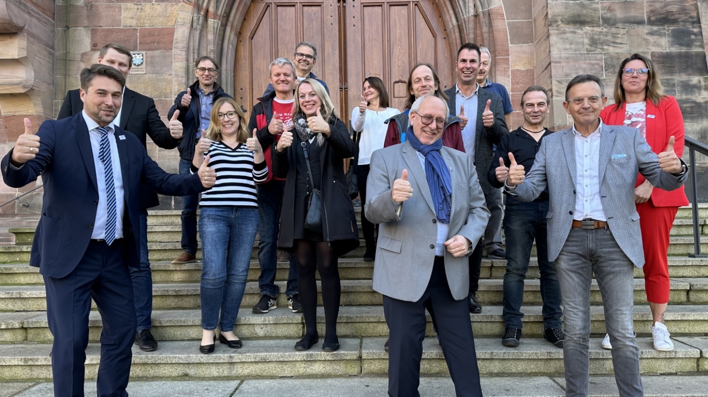 Ehrung langjähriger Mitarbeiterinnen und Mitarbeiter