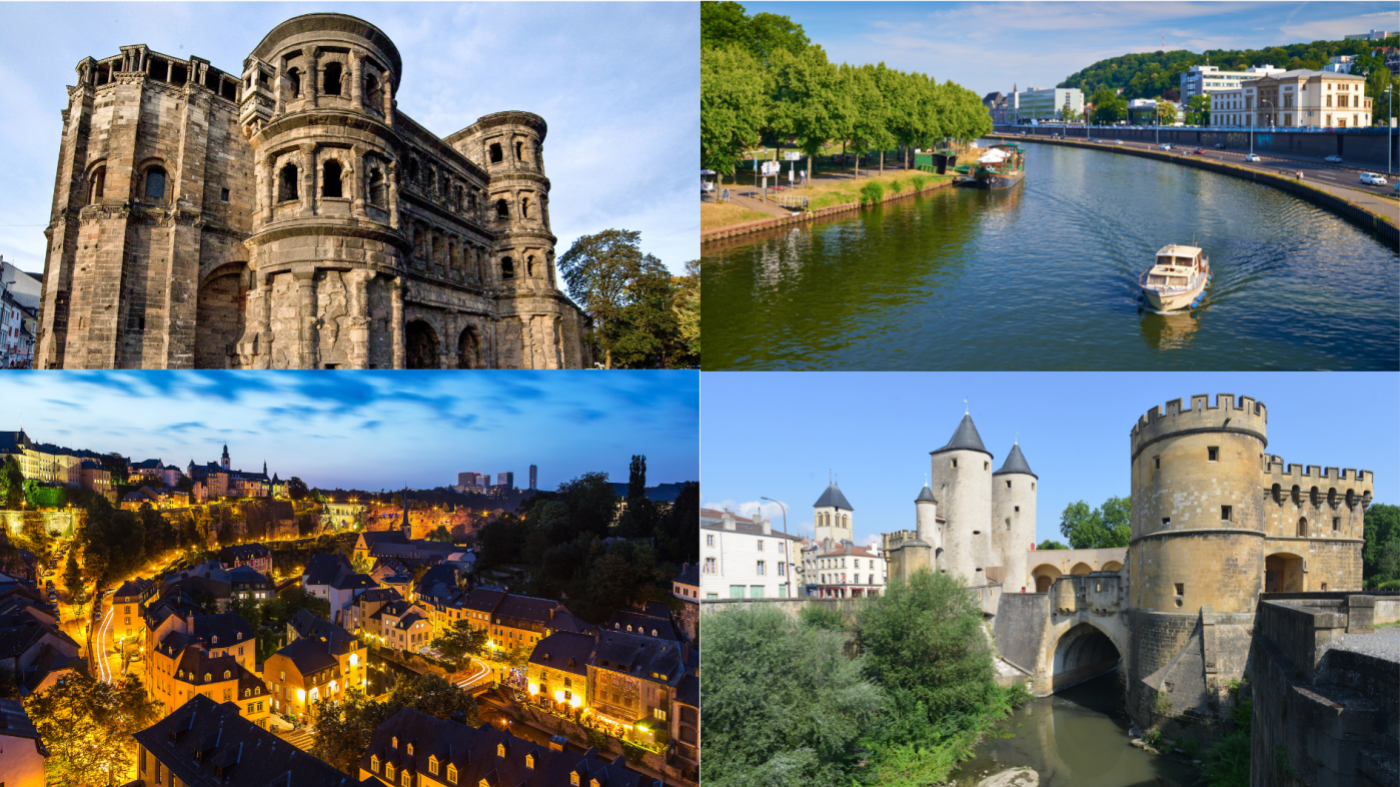 Les 4 villes QuattroPole - paysages