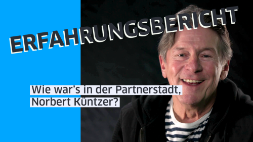 Erfahrungsbericht aus der Partnerstadt Nantes von Norbert Küntzer Ein Mann lacht in die Kamera