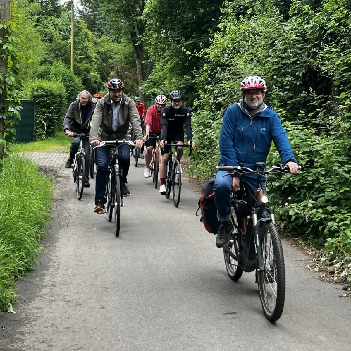 Anradeln beim Stadtradeln 2024