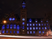 Rathaus bei Nacht