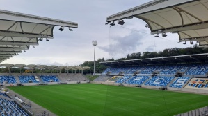 Blick in das Ludwigsparkstadion