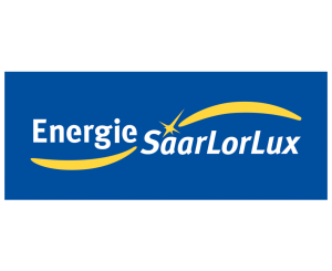 Das Logo von Energie SaarLorLux ist zu sehen Das Logo von Energie SaarLorLux ist zu sehen
