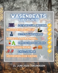 Plakat Wasenbeats Open Air Festival