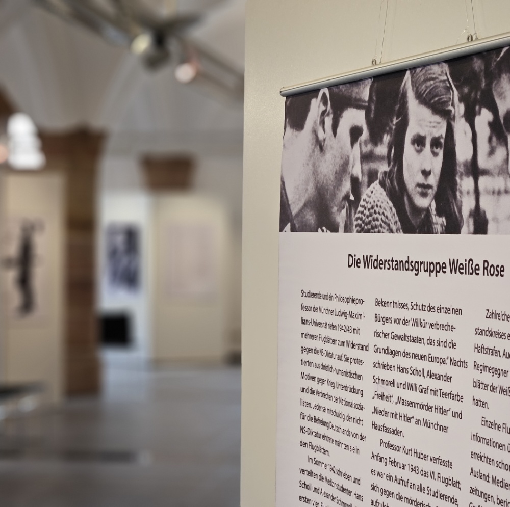 Bild der Ausstellung Die Weisse Rose